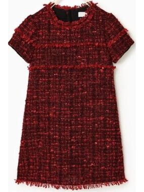 Zara girls tweed dress